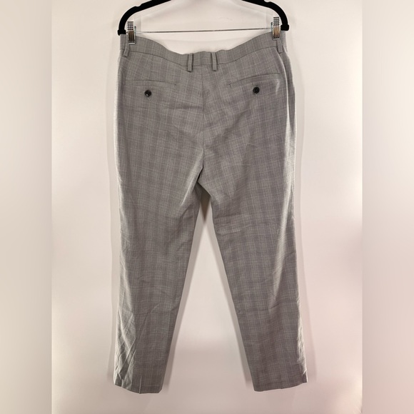 EUC Kenneth Cole Reaction Stretch Plaid Dress Pants - Picture 6 of 8